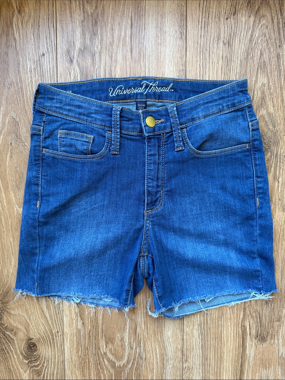 Denim Cut Off Shorts